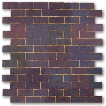 Mosaic House Moroccan tile Breeze SQ 9 Purple  solid zellige, mosaic, zellij, field, pattern, glaze, simple, classic, bricks 